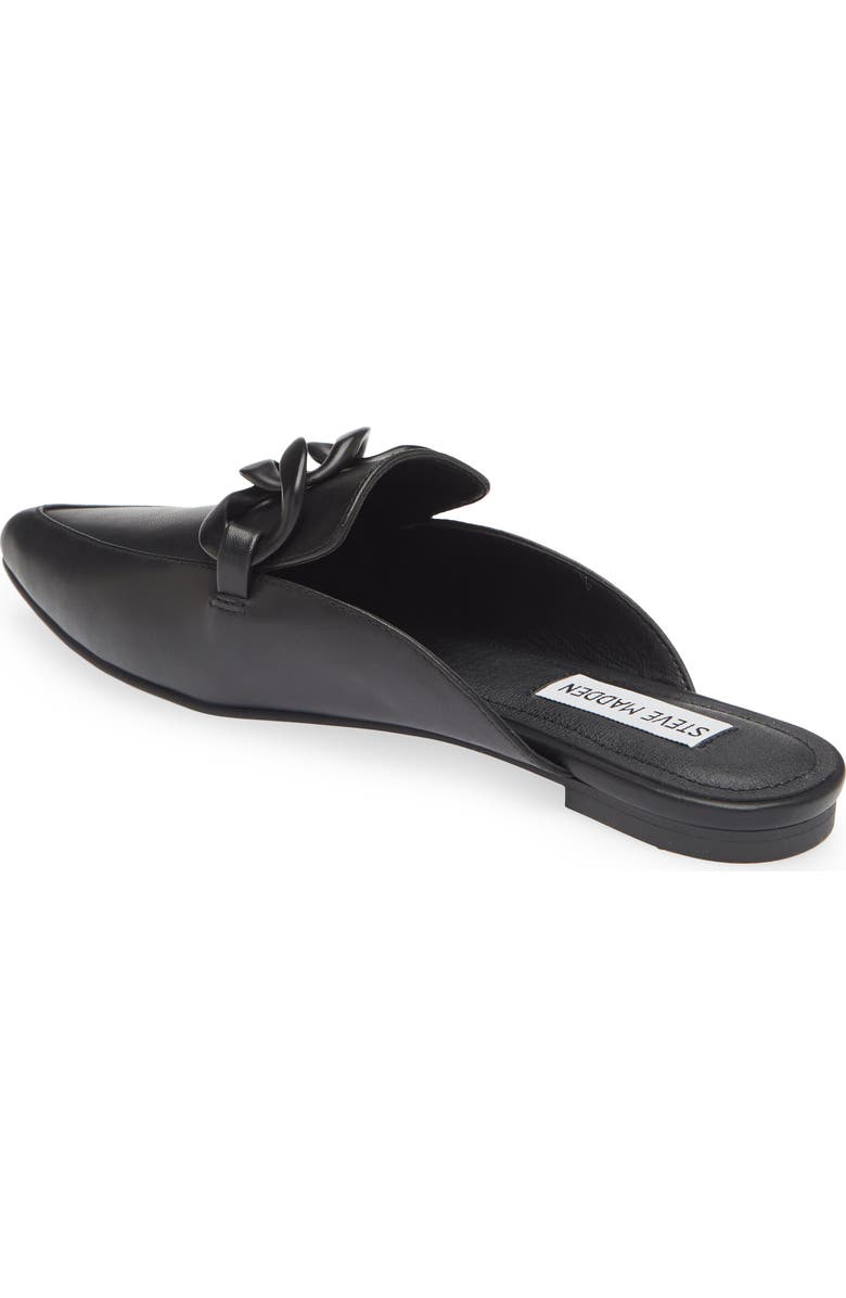 Steve Madden Fleur Pointed Toe Mule, Alternate, color, Black Leather