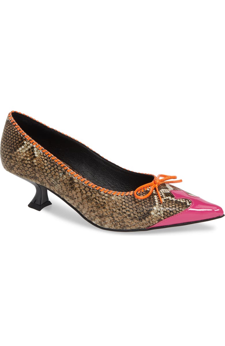 Jeffrey Campbell Torpedo Kitten Heel Pump, Main, color,