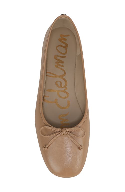 Sam Edelman Alie Ballet Flat In Brown