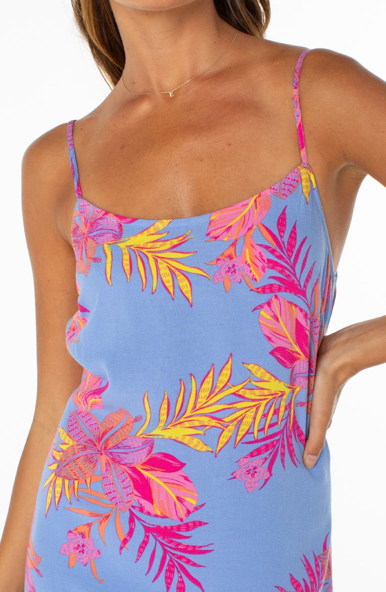 Roxy Skylar Tie Back Maxi Sundress, Alternate, color, Cornflower