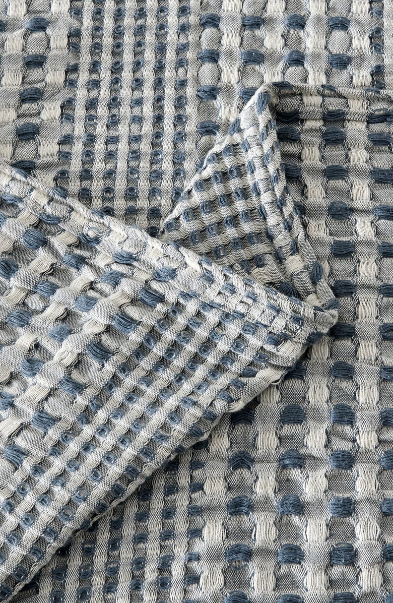 Woven & Weft Waffle Weave Cotton Throw Blanket, Alternate, color, 