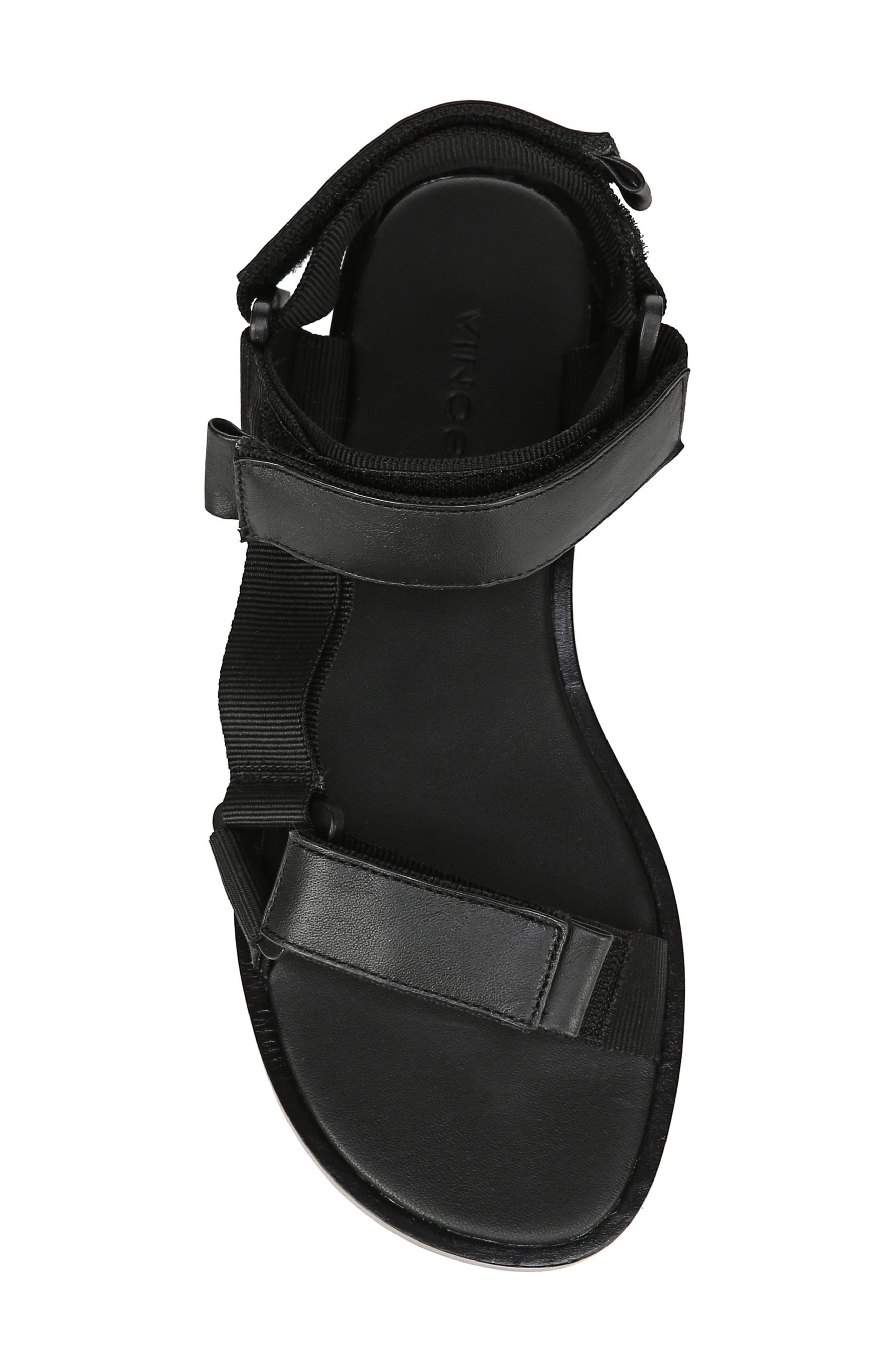 Parks Sandal, Alternate, color, BLACK