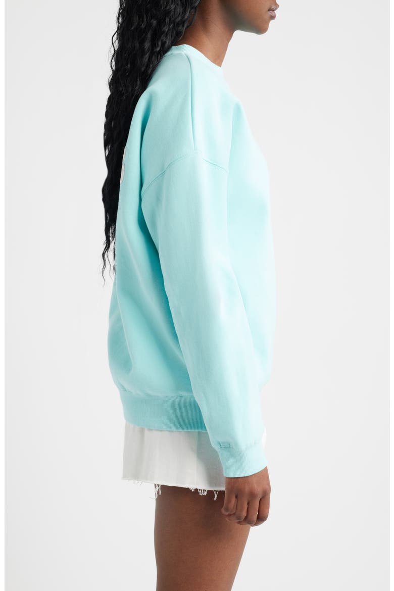 Surf Puff Logo Sweatshirt, Alternate, color, LIGHT SEA BLUE