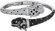 FZN Black Spinel Panther Bypass Bangle