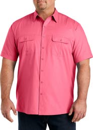 Harbor Bay by DXL Big & Tall Co-Pilot Sport Shirt