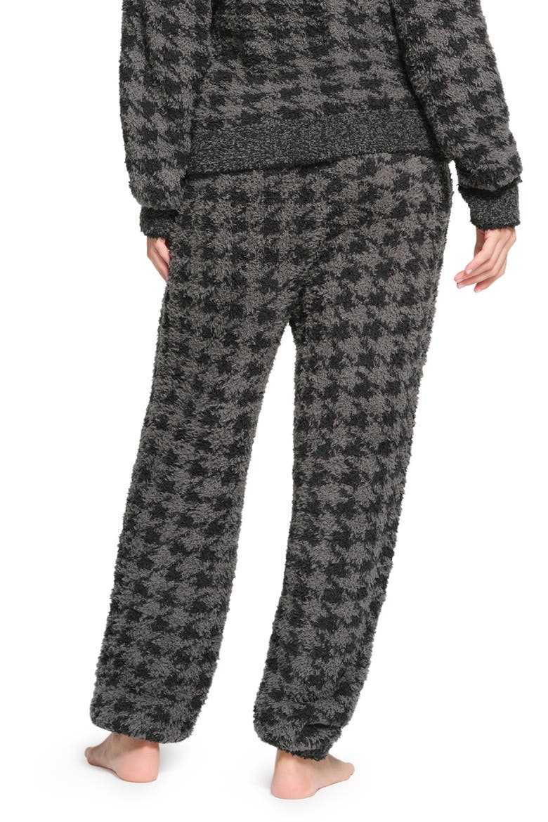 Cozy Knit Unisex Joggers, Alternate, color, HOUNDSTOOTH ONYX