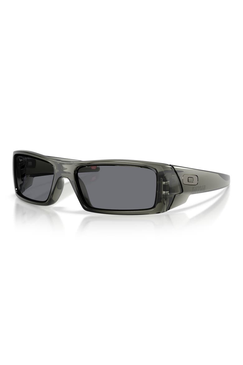 60mm Gascan Rectangle Sunglasses, Alternate, color, GREY SMOKE / GREY