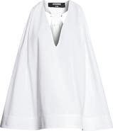 Jacquemus Le Haut Norma Cotton Trapeze Top