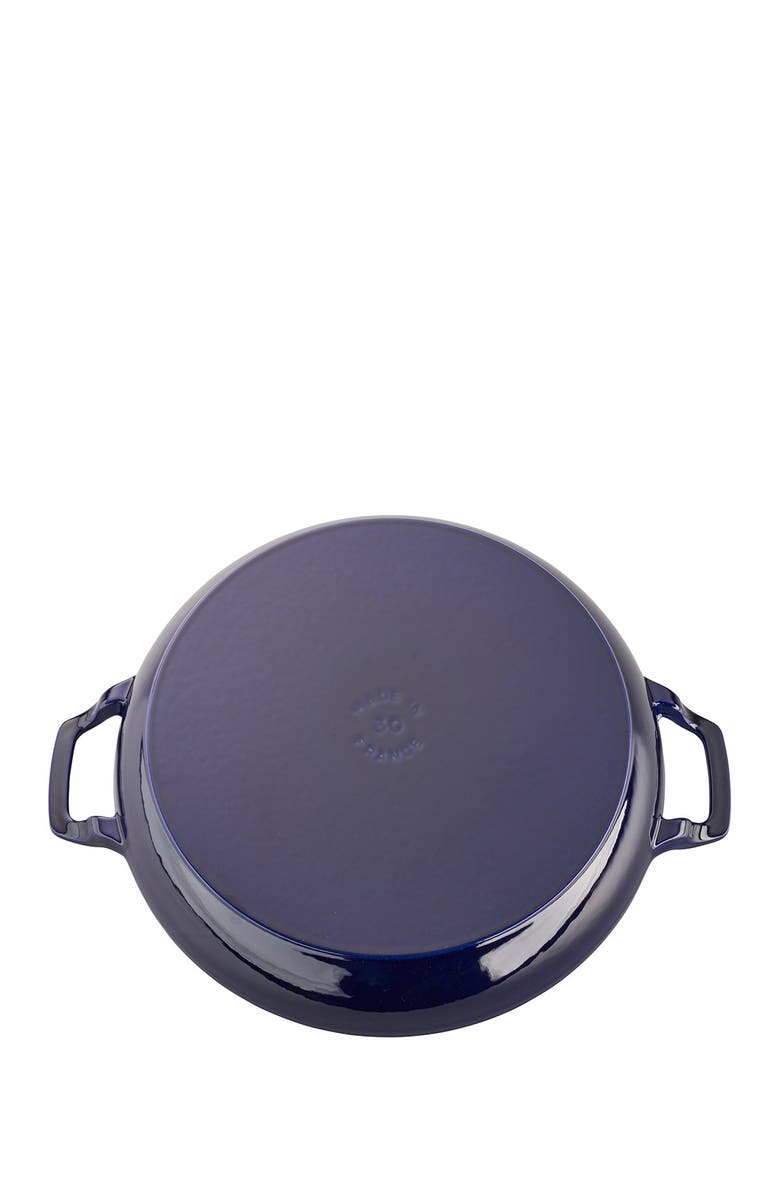 Staub 3.5-Quart Enameled Cast Iron Braiser, Alternate, color, Dark Blue