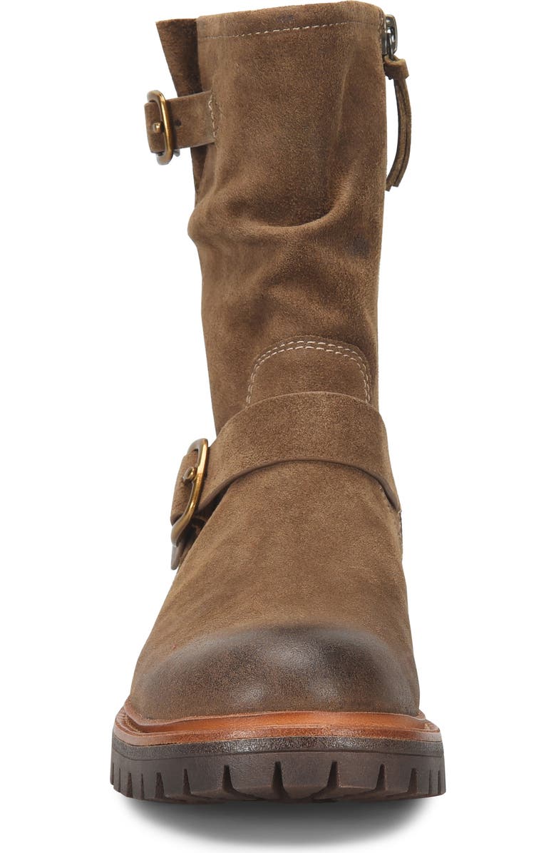 Söfft Amberlynn Water Resistant Moto Boot, Alternate, color, Oak Brown