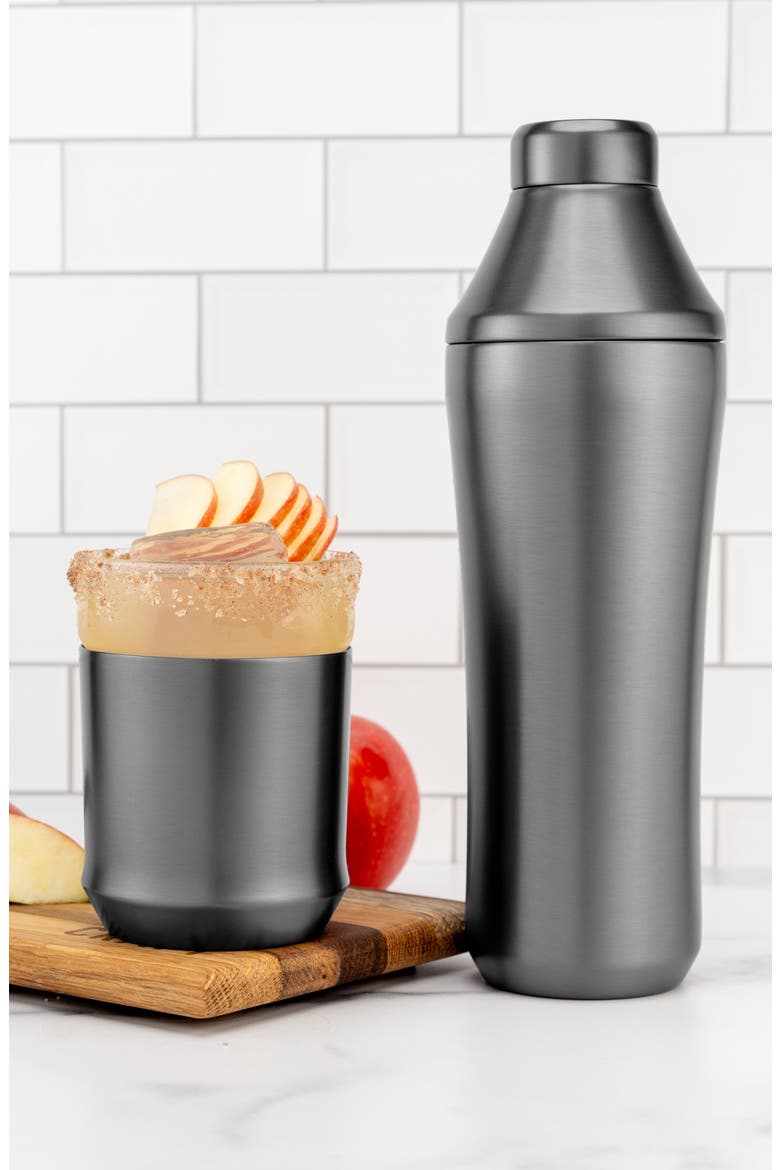 Hybrid Cocktail Shaker, Alternate, color, GUNMETAL BLACK