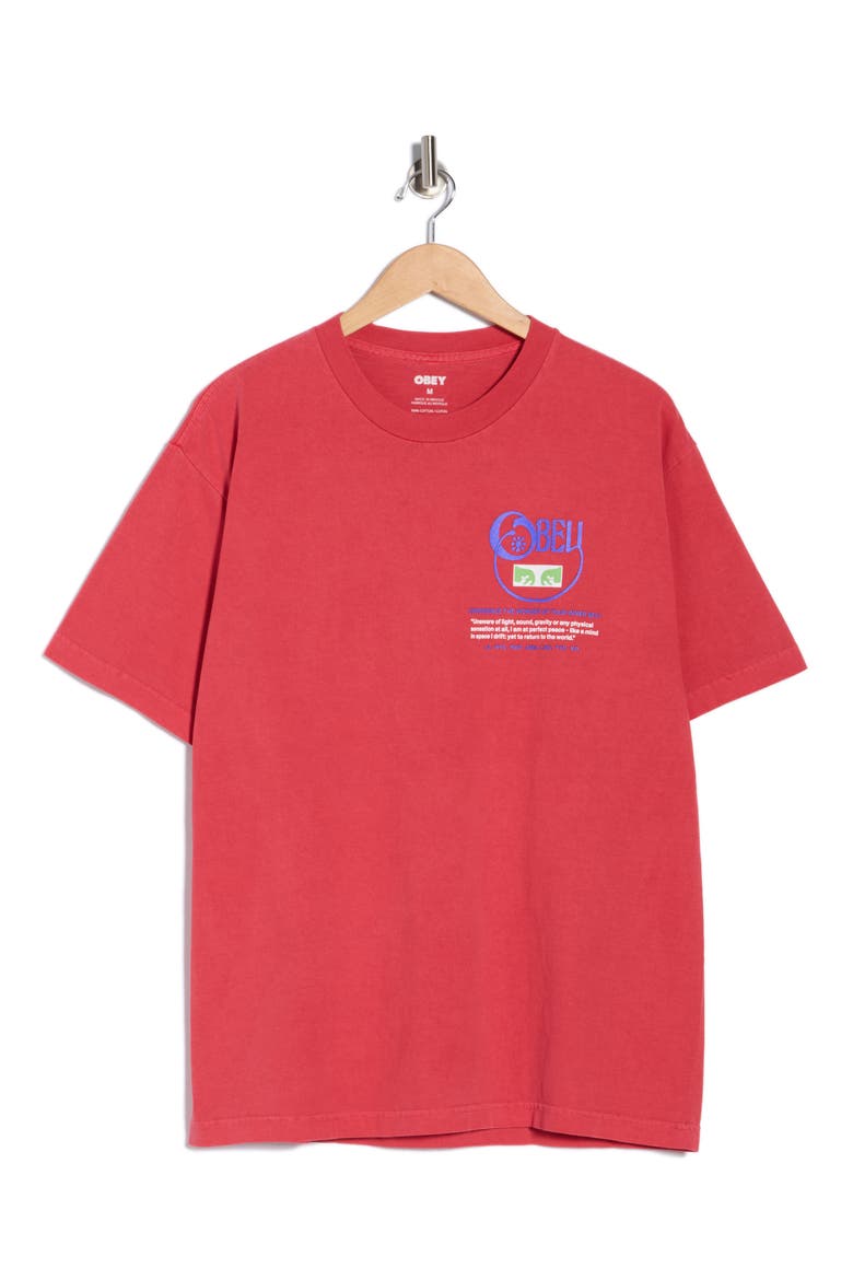 Relax Graphic T-Shirt, Alternate, color, PIGMENT RASPBERRY