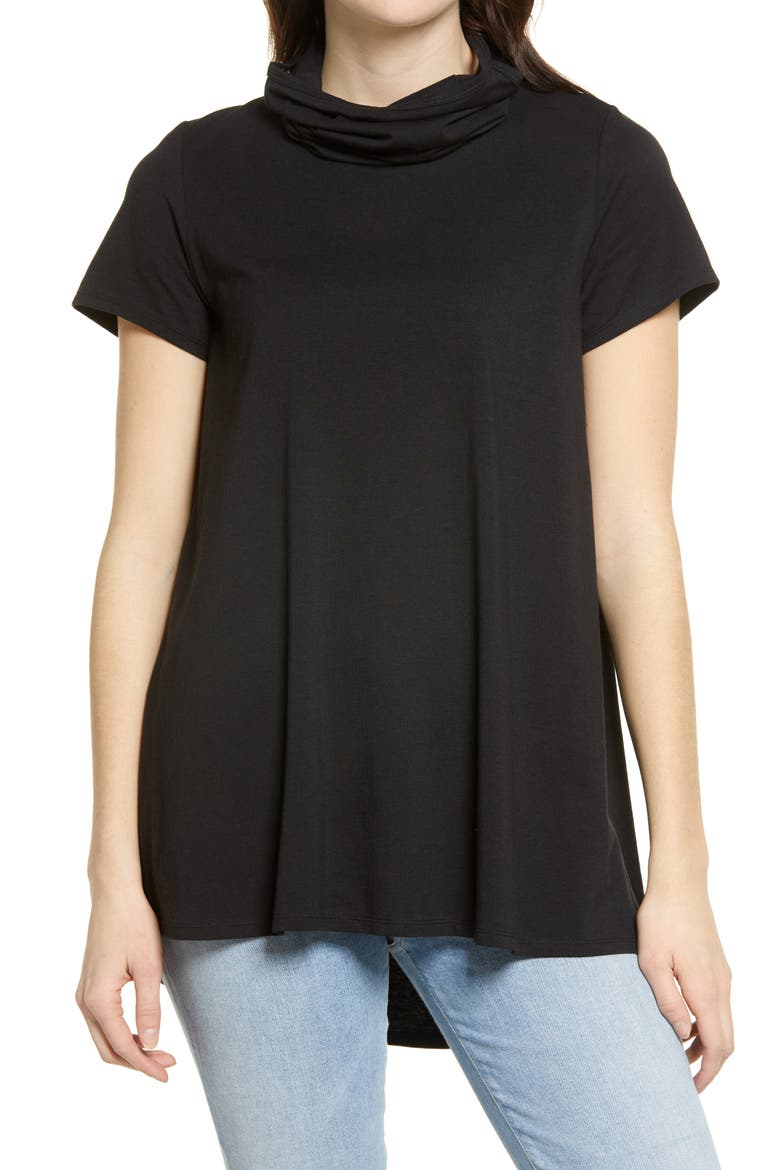 Mask T-Shirt, Main, color, BLACK