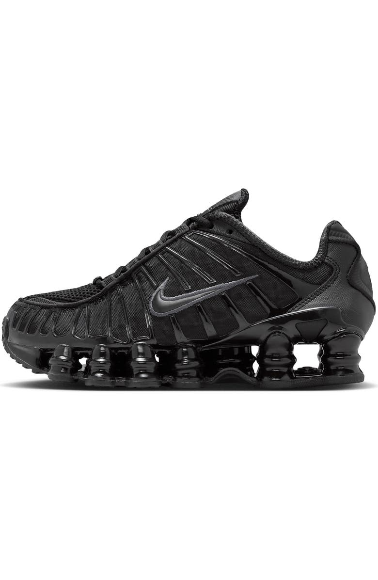 Nike Kids' Shox TL Sneaker, Alternate, color, 001 Black/Metallic Hema