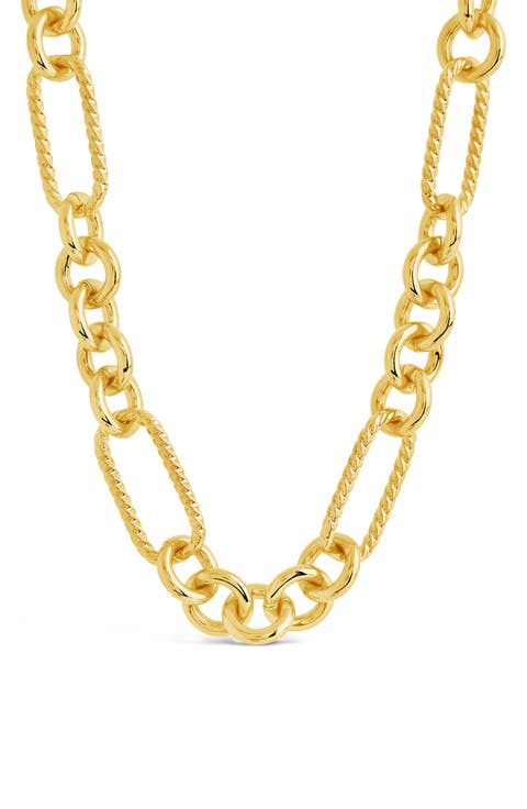Fianna Mixed Link Chain Necklace