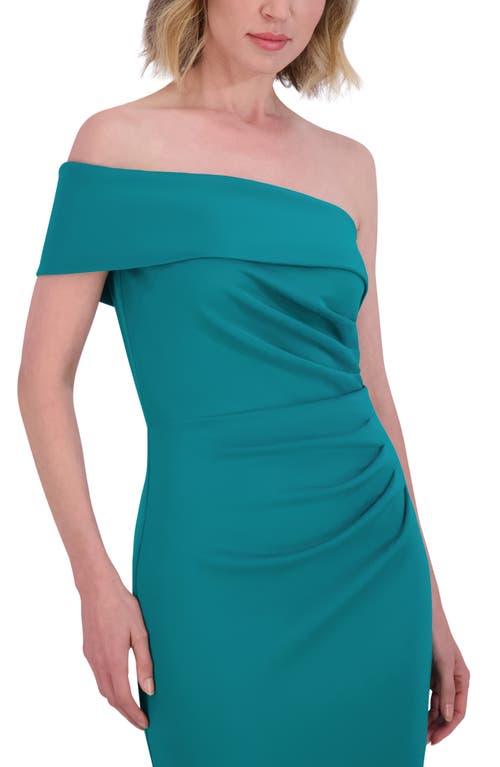 ELIZA J ELIZA J OFF THE SHOULDER FIT & FLARE GOWN