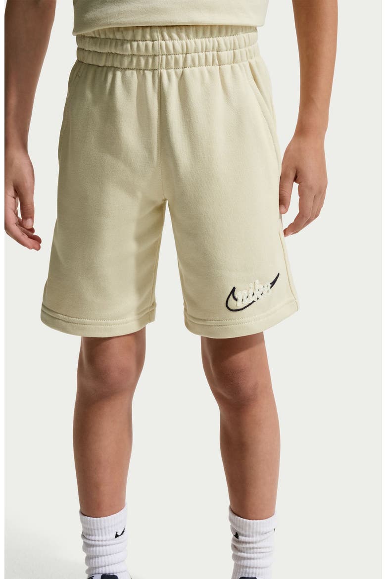 Kids' NSW Club Fleece Shorts, Alternate, color, LIGHT KHAKI