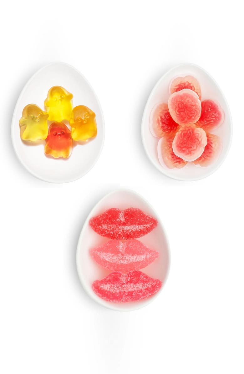 sugarfina Skulls Sweets 3-Piece Candy Set, Alternate, color, 