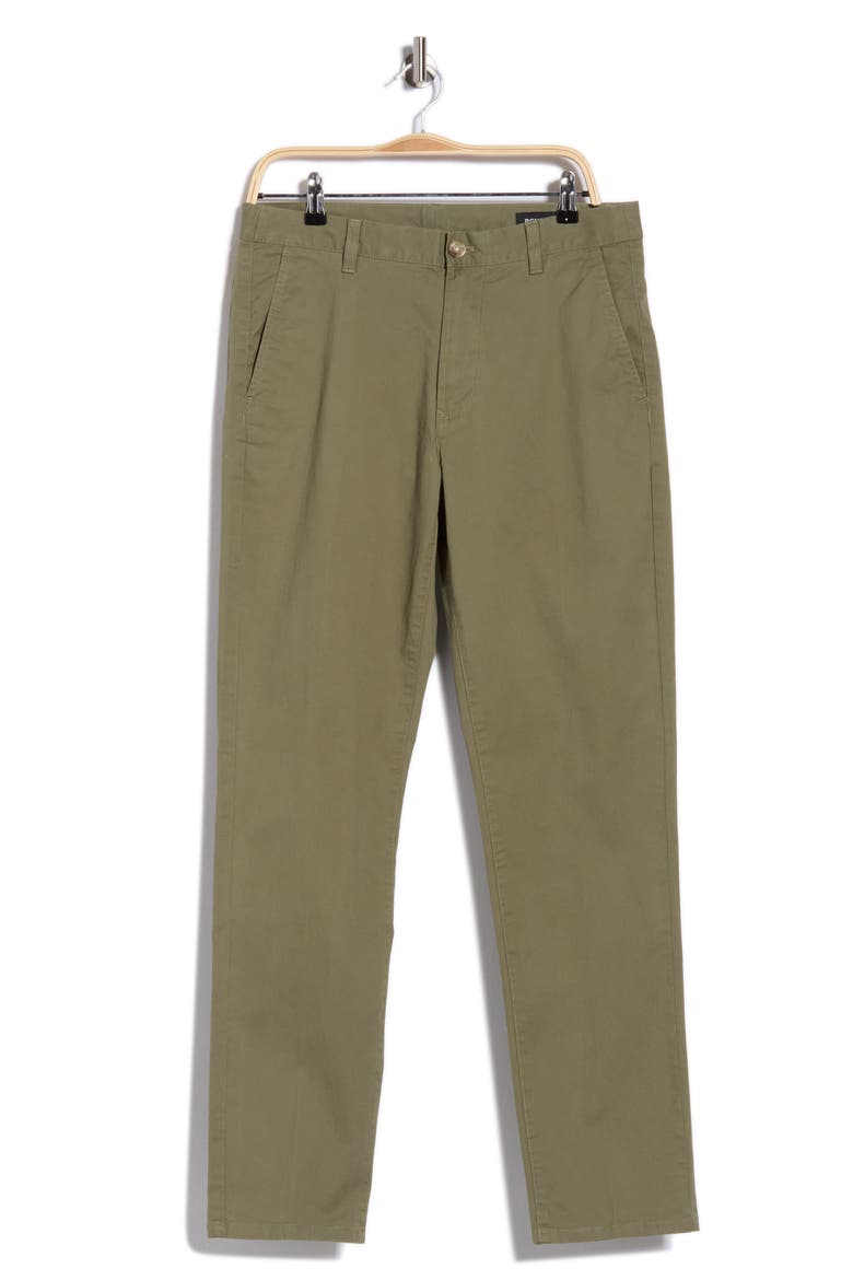 Signature Stretch Cotton Chinos, Main, color, OLIVINE