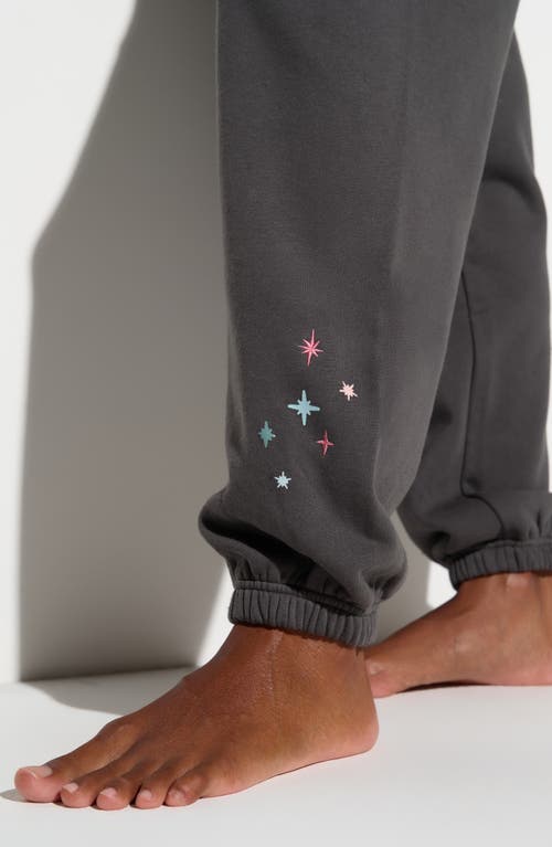 Spiritual Gangster Good Vibes Sol Cotton Blend Sweatpants In Gray