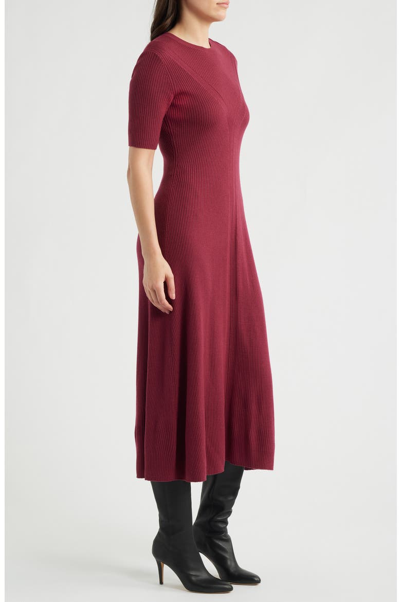 Forbina Sweater Dress, Alternate, color, RHODODENDRON
