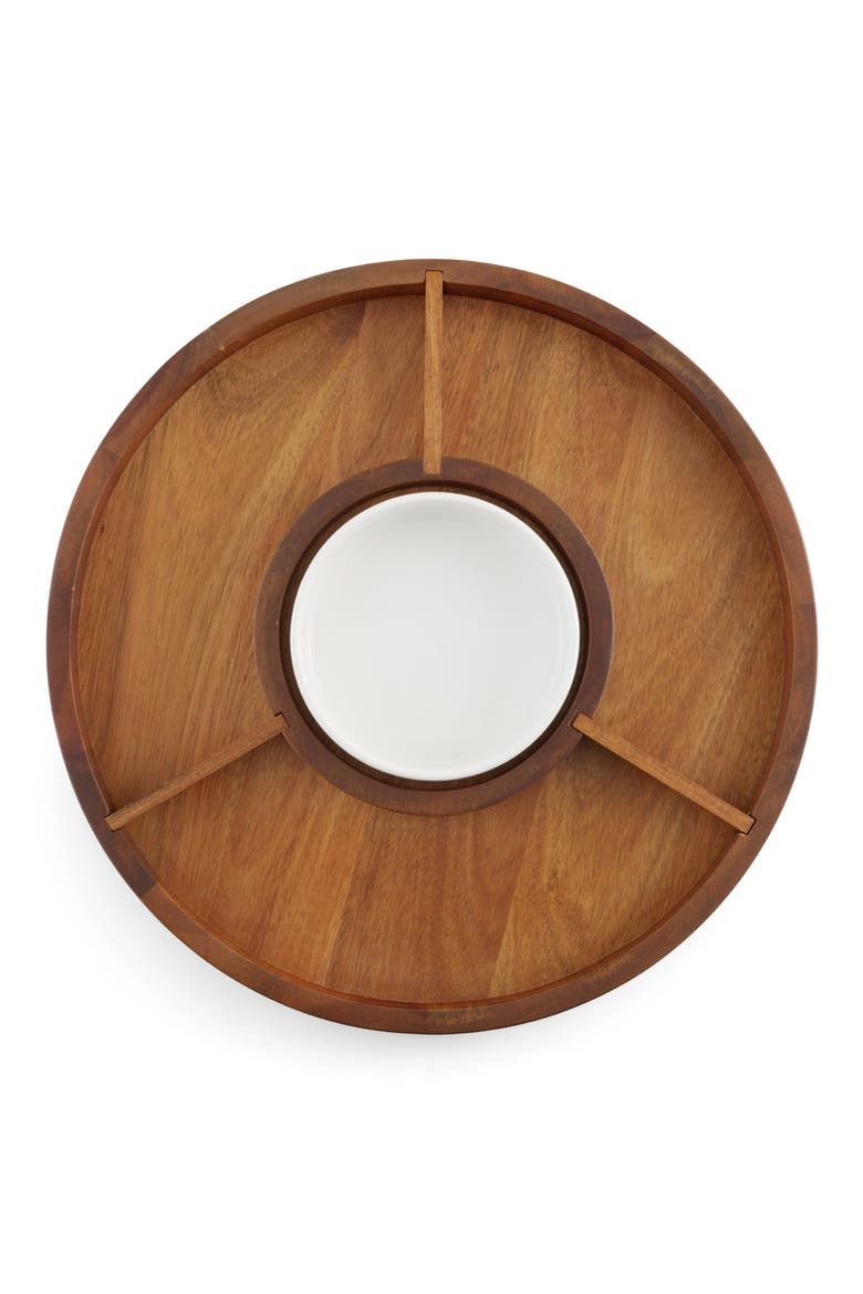 Duets Lazy Susan, Alternate, color, BROWN
