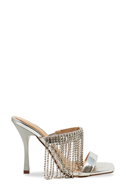 Chase & Chloe Chase And Chloe Divine Rhinestone Embellished Sandal