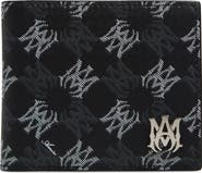 AMIRI MA Quad Coated Canvas Bifold Wallet