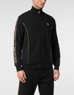 PLEIN SPORT Tracksuit Sweatshirt Laminated Men
