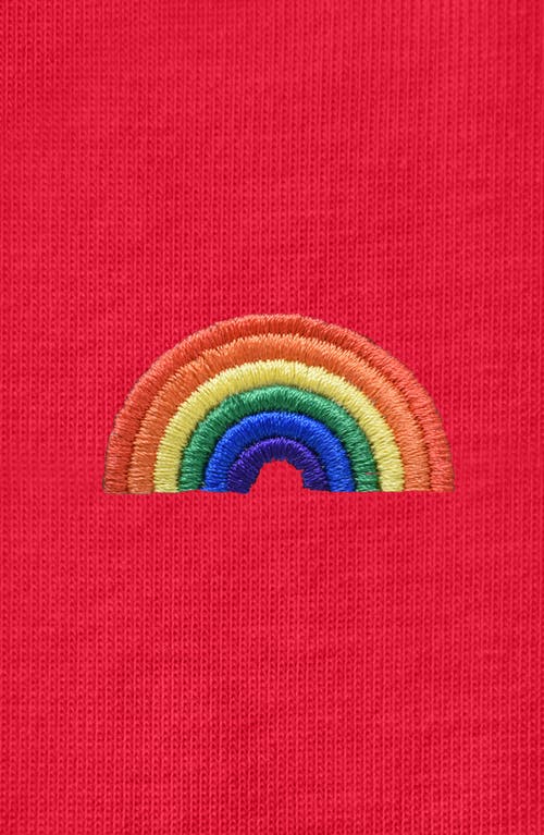 Dalix Womens Rainbow Jersey Relaxed Tee