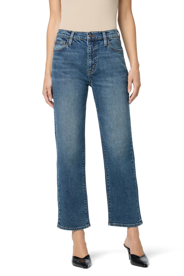 Noa High Waist Ankle Straight Leg Jeans, Main, color, MALONEY
