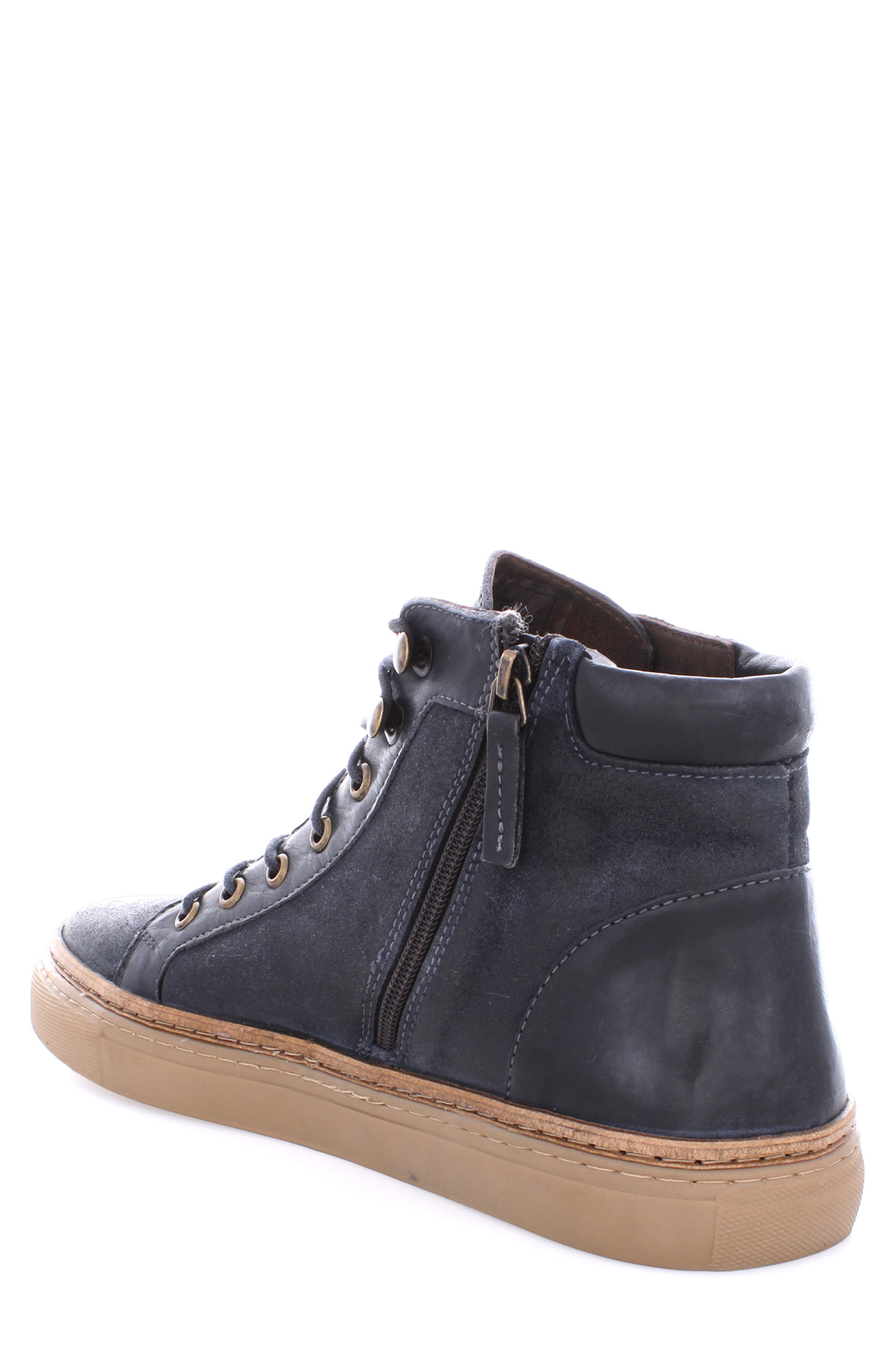 ROAN Mac II High Top Sneaker, Alternate, color, Black Md Tremolo