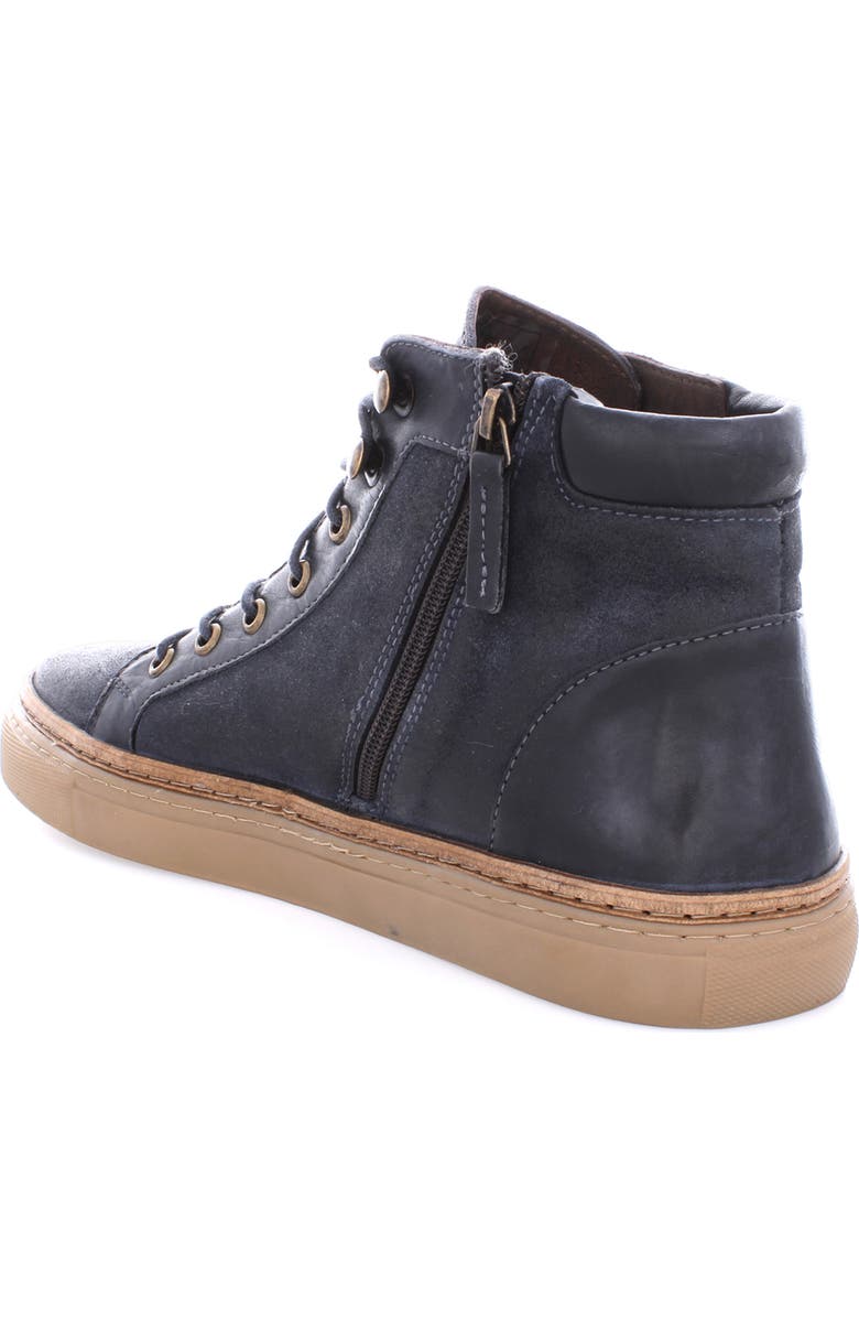 ROAN Mac II High Top Sneaker, Alternate, color, Black Md Tremolo