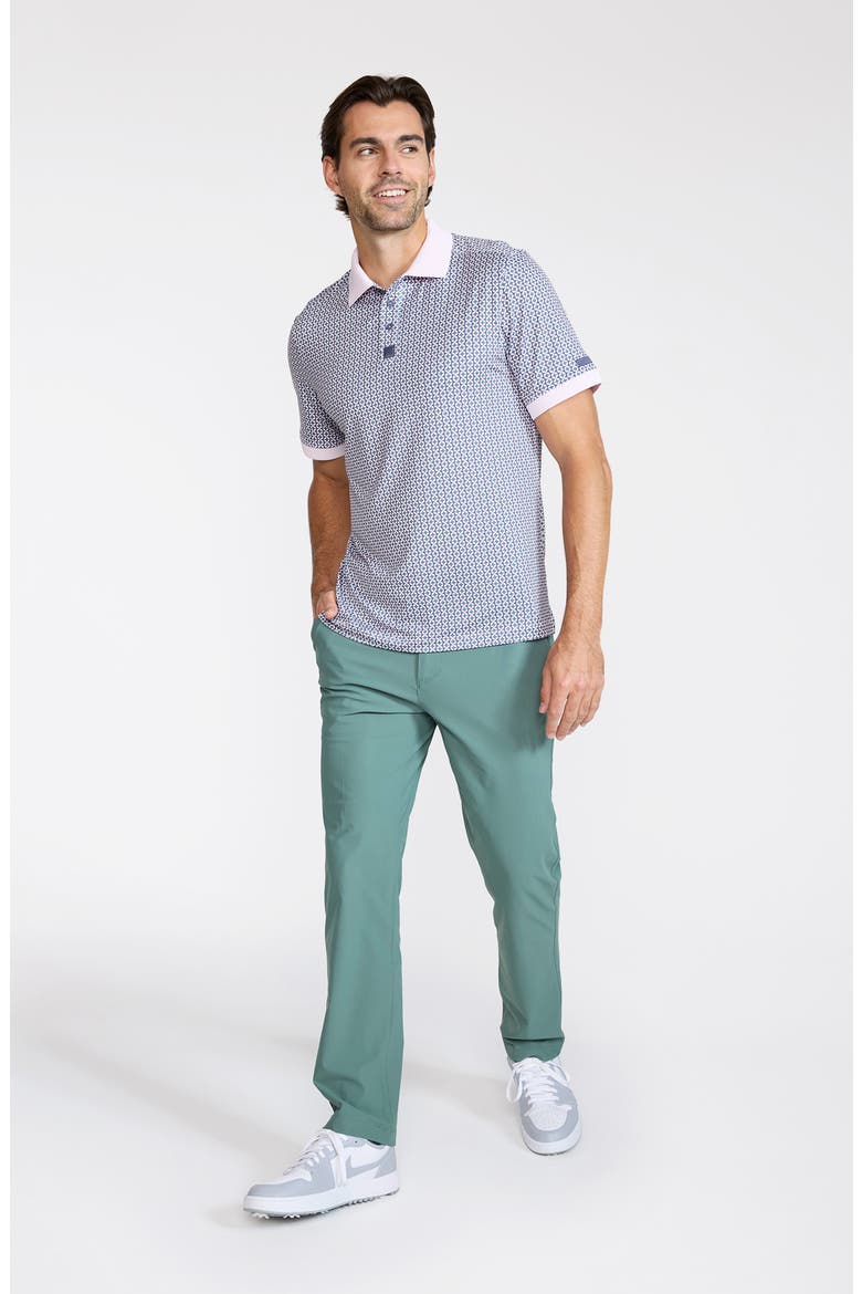 Ridge Geo Print Performance Golf Polo, Alternate, color, IN THE LOOP