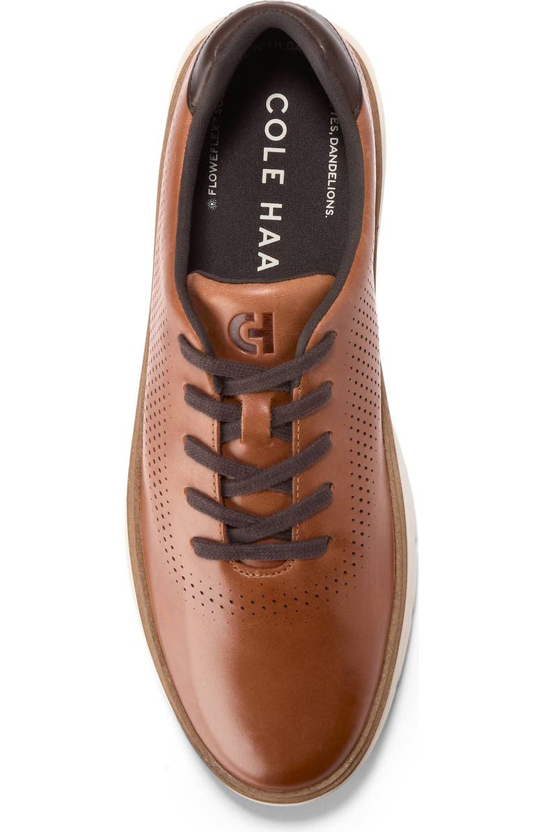 Cole Haan GrandPro Featherarc Laser Sneaker, Alternate, color, British Tan/ Ivory/ Chocolate