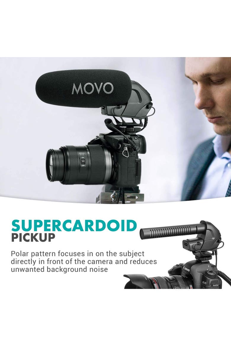 VXR3031 Shotgun Microphone - Supercardioid On-Camera Shotgun Mic, Alternate, color, Black