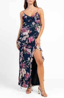 Beivy Cascade Ruffle Maxi Dress