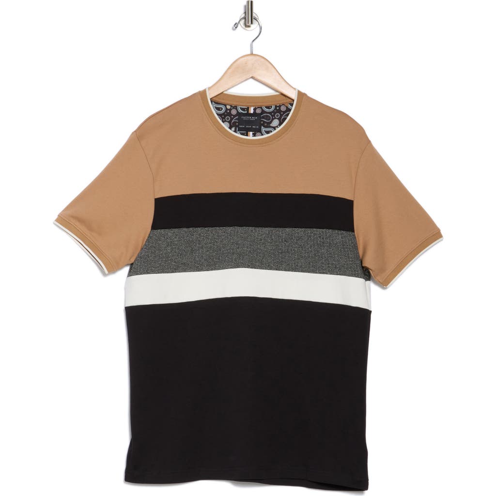 CACTUS MAN CACTUS MAN COLORBLOCK COTTON T-SHIRT