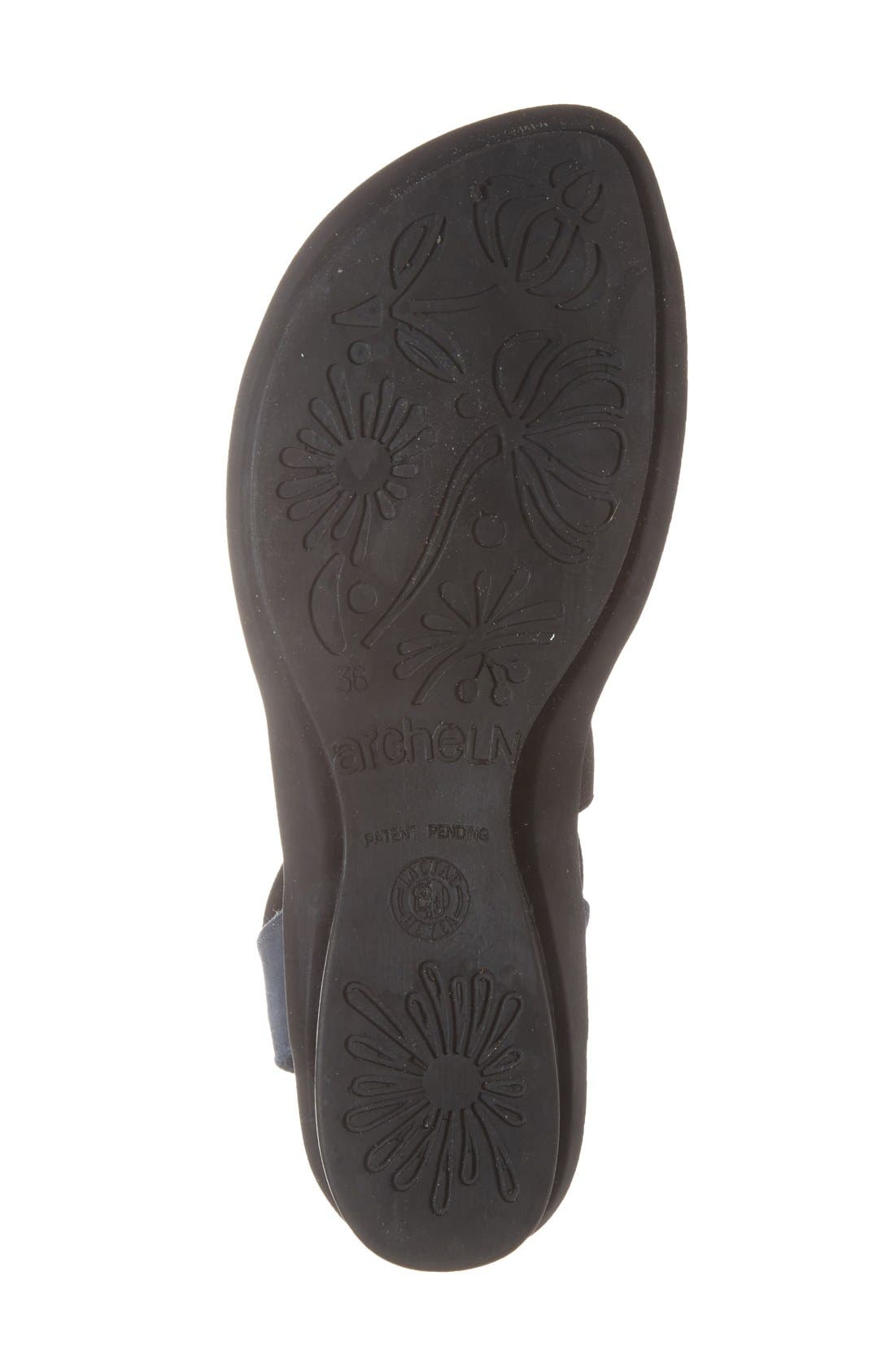 Satia Sandal, Alternate, color, MAUNA NUBUCK LEATHER