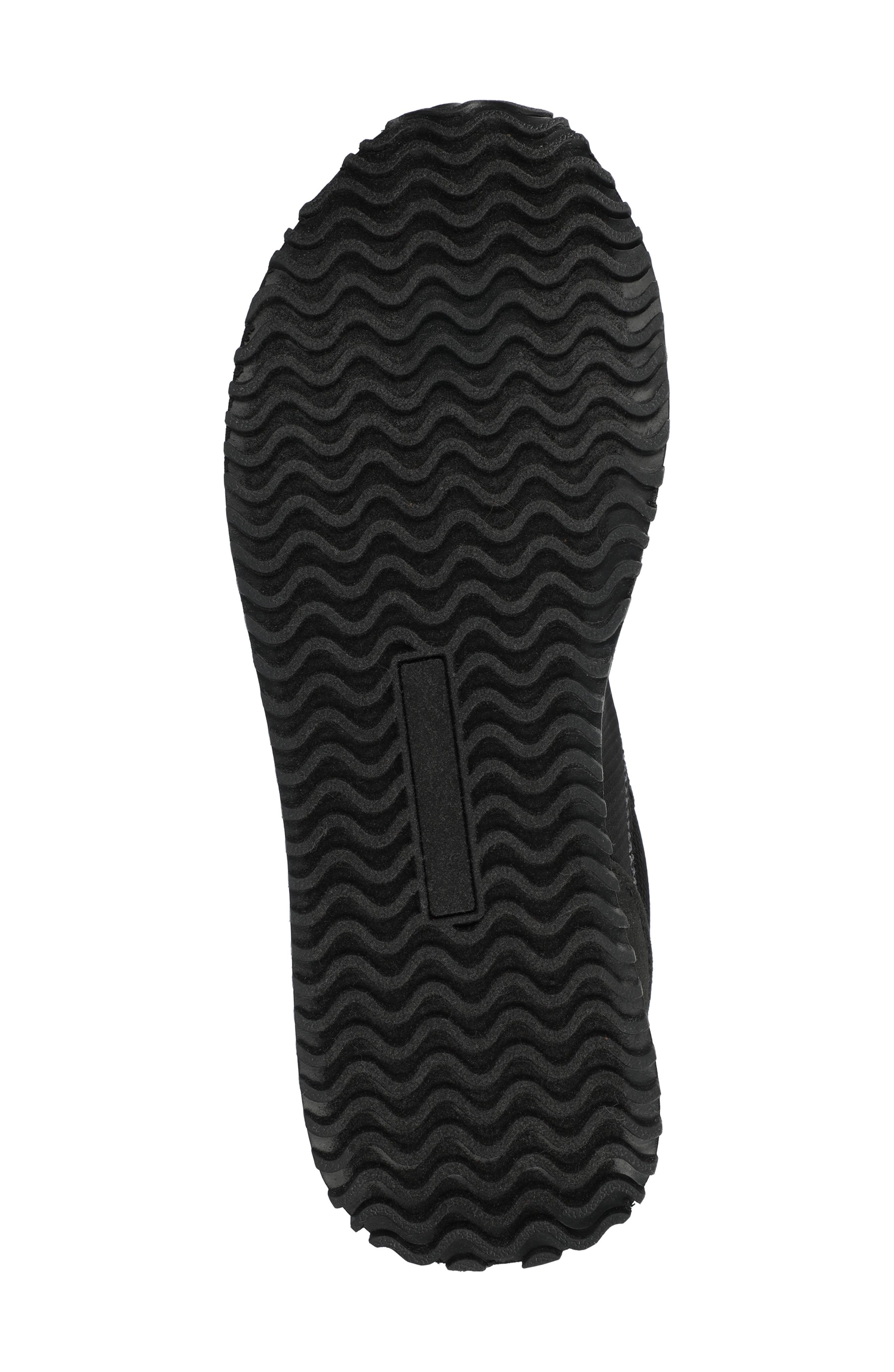 Journee Collection Flow Casual Sneaker, Alternate, color, Black