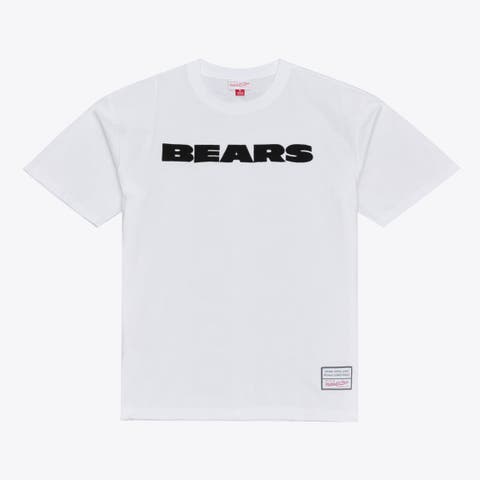 Men's Mitchell & Ness White Chicago Bears Monochrome T-Shirt