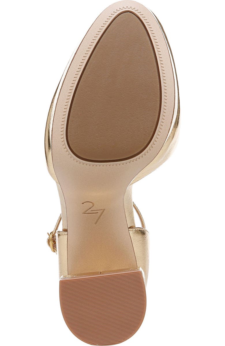 27 EDIT Naturalizer Giovanna Ankle Strap Platform Pump, Alternate, color, Dark Gold