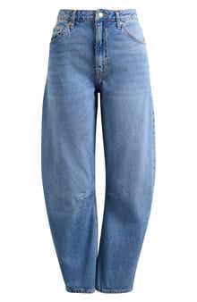 Topshop Barrel Leg Jeans