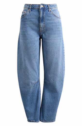 Topshop Barrel Leg Jeans