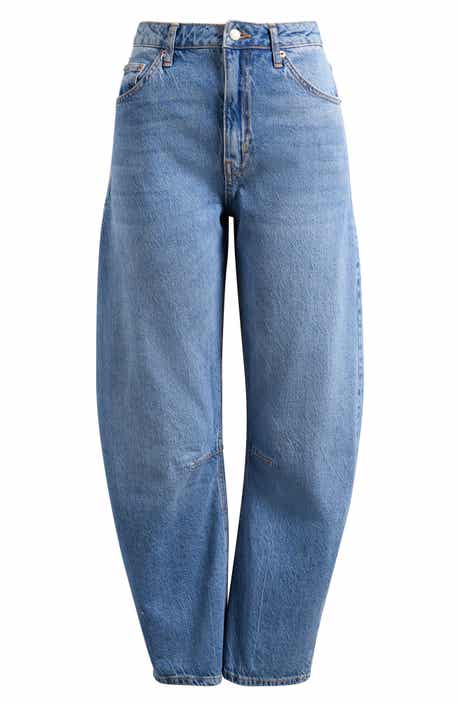 Topshop Barrel Leg Jeans