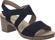 Josef Seibel Grace Ankle Strap Block Heel Sandal