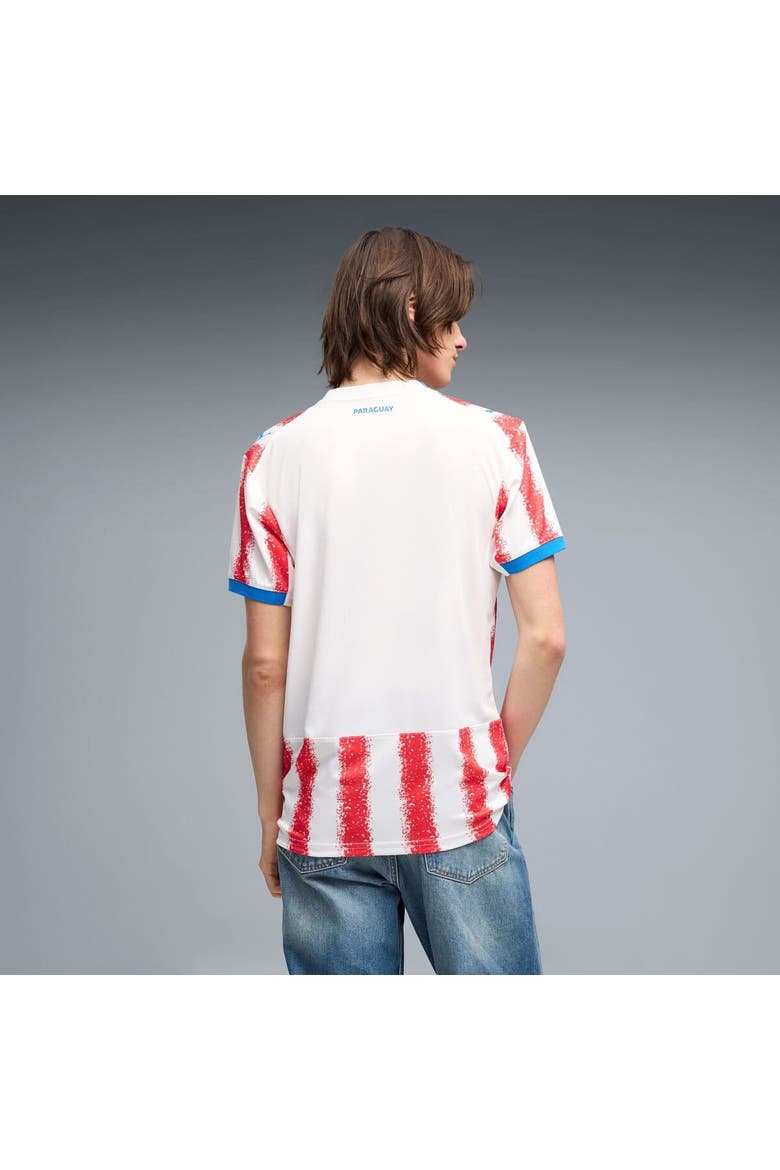 Men's Puma White Paraguay National Team 2026 Home Replica Jersey