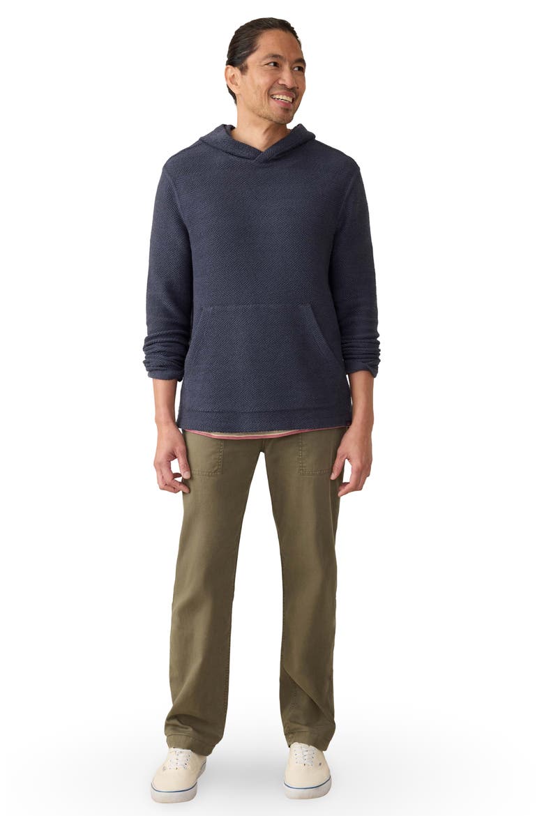 Whitewater Organic Cotton Blend Hoodie, Alternate, color, FJORD