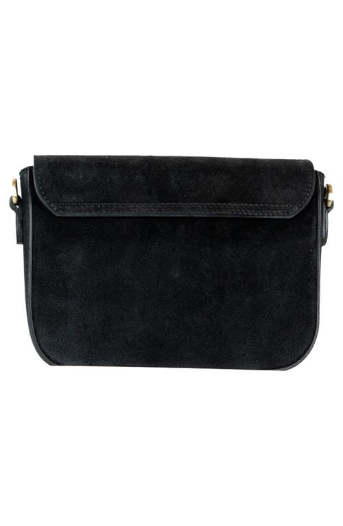 Persaman New York Suede Crossbody Bag