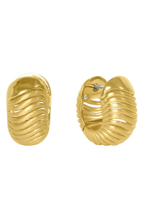 Dean Davidson Trancoso Huggie Hoop Earrings In Gold